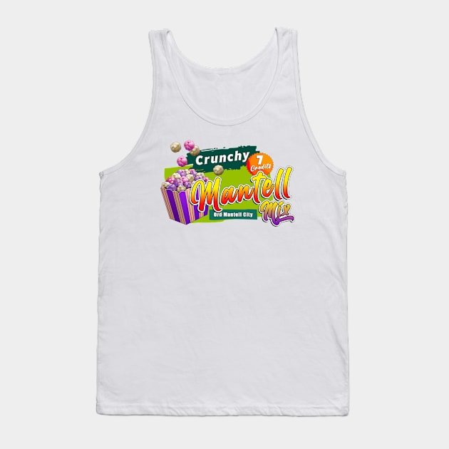 Mantell Mix Crunchy Snack Food Tank Top by Scud"